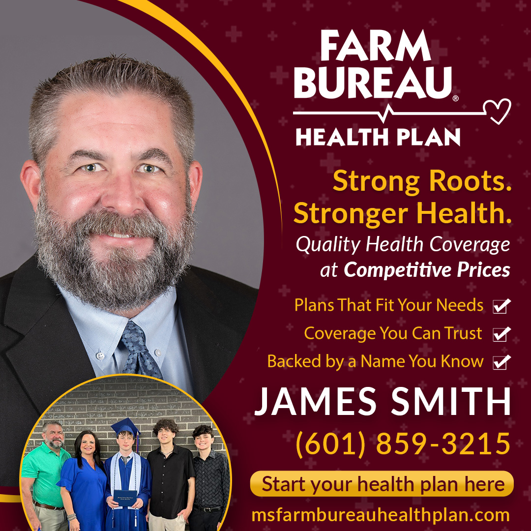 James S Smith, MS Farm Bureau Insurance Facebook ad: Your Local Insurance Agent