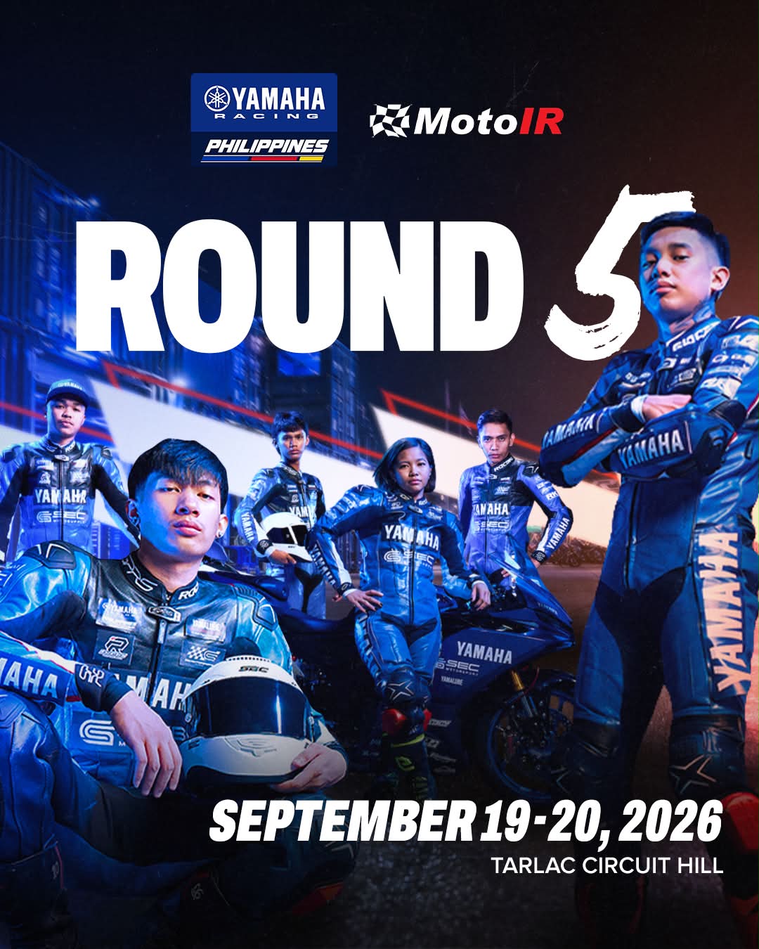 Yamaha Philippines Racing Team Facebook ad: Round 5 is coming.