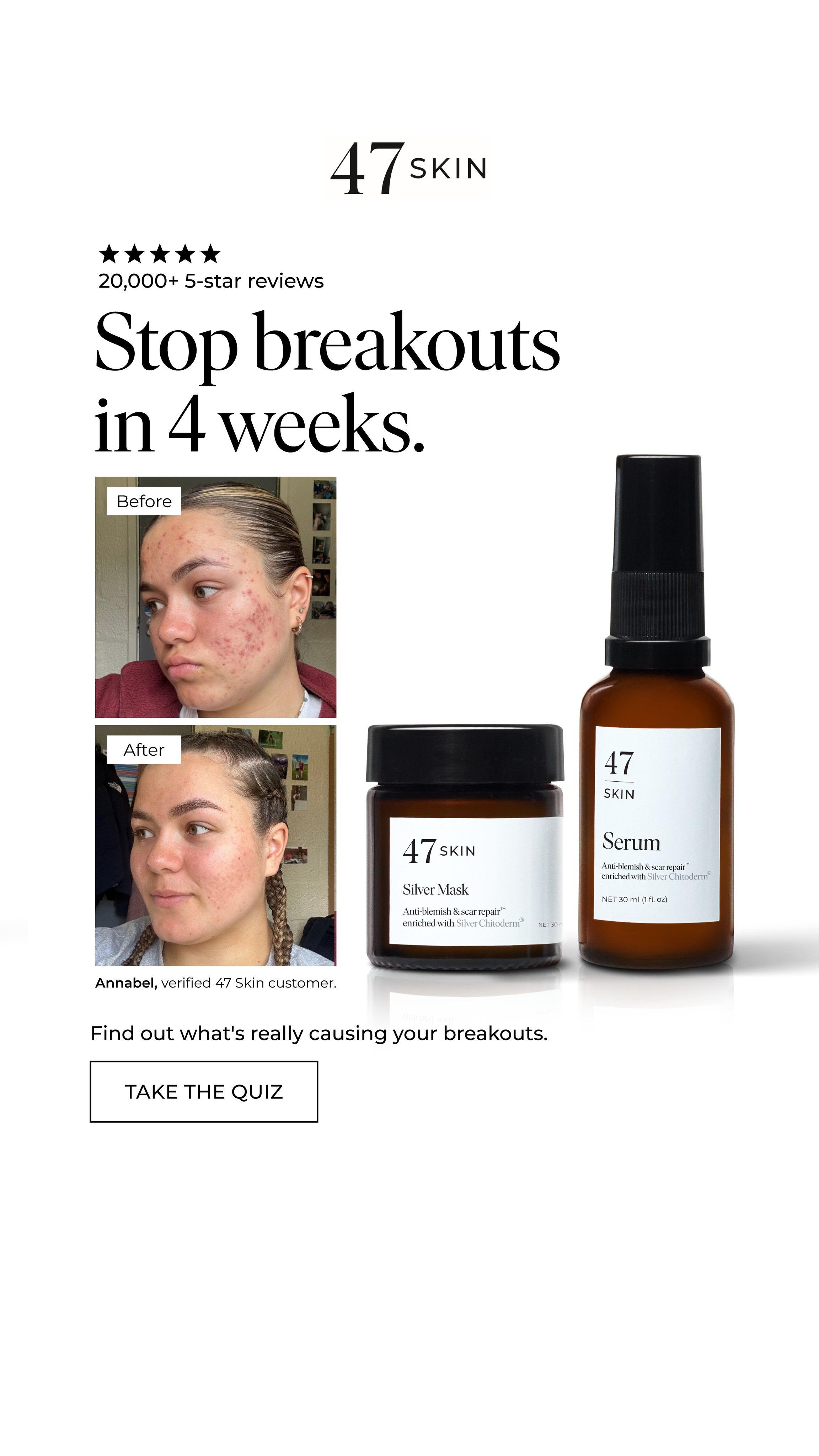 47Skin Facebook ad