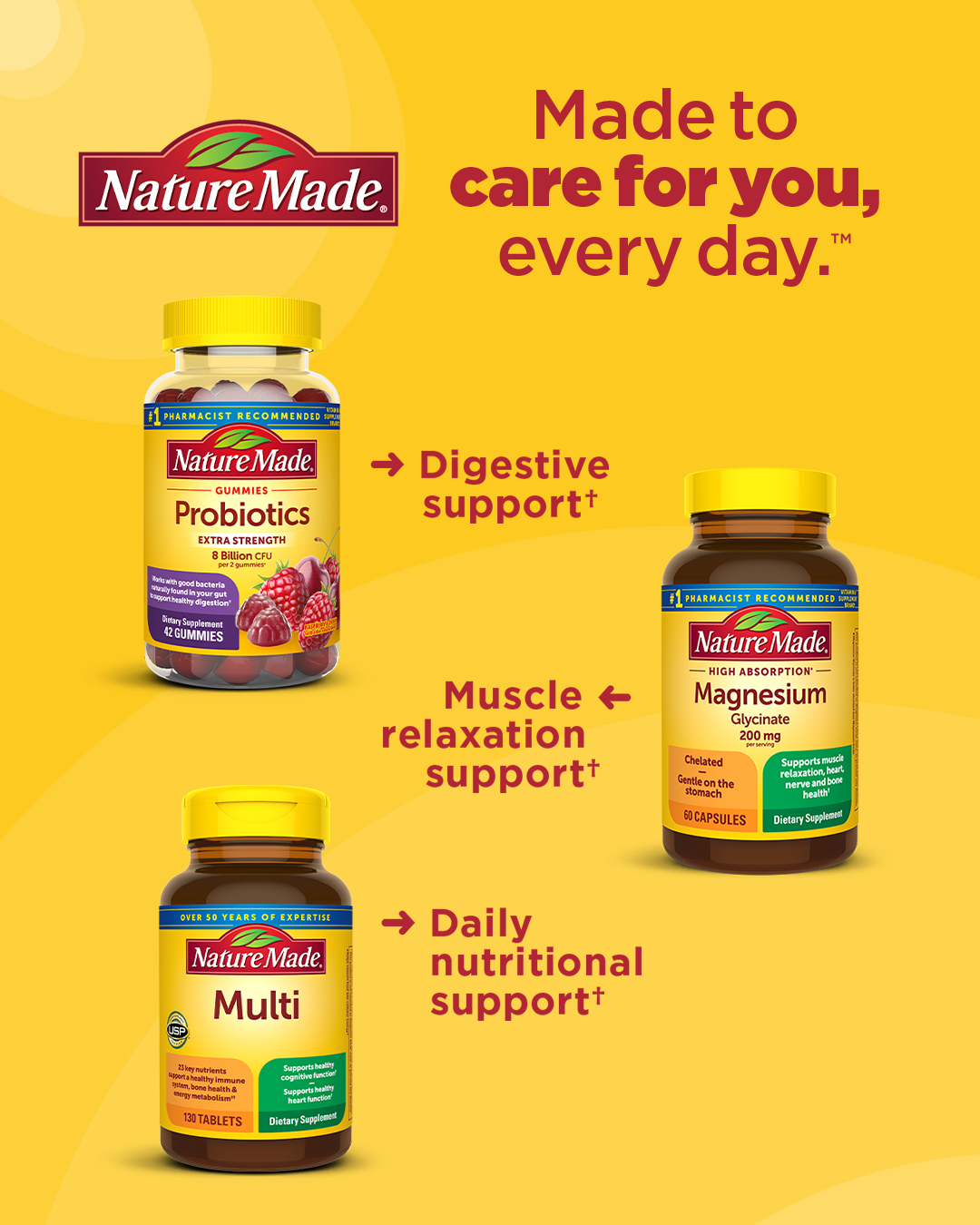 Nature Made Facebook ad: Save 25% On First Order
