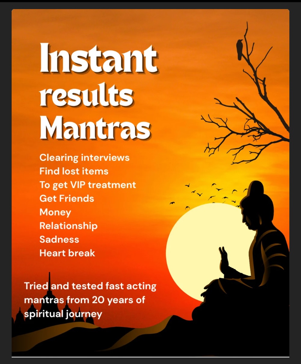 Unitedbylife Facebook ad: Instant Working Mantras and Chants