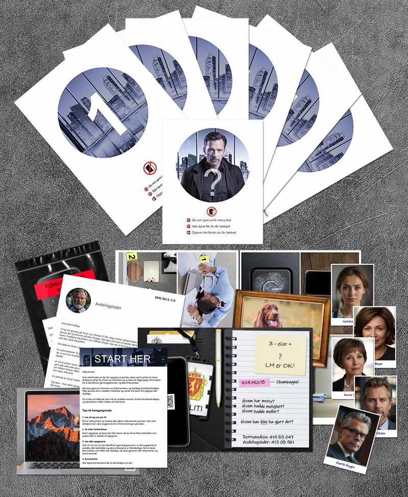 Royal Software Facebook ad: Cold Case, Løs et spennende mordmysterium