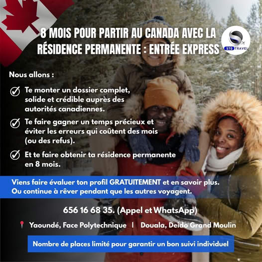 STGTravel Facebook ad: Le Canada ne veut pas t’aider.