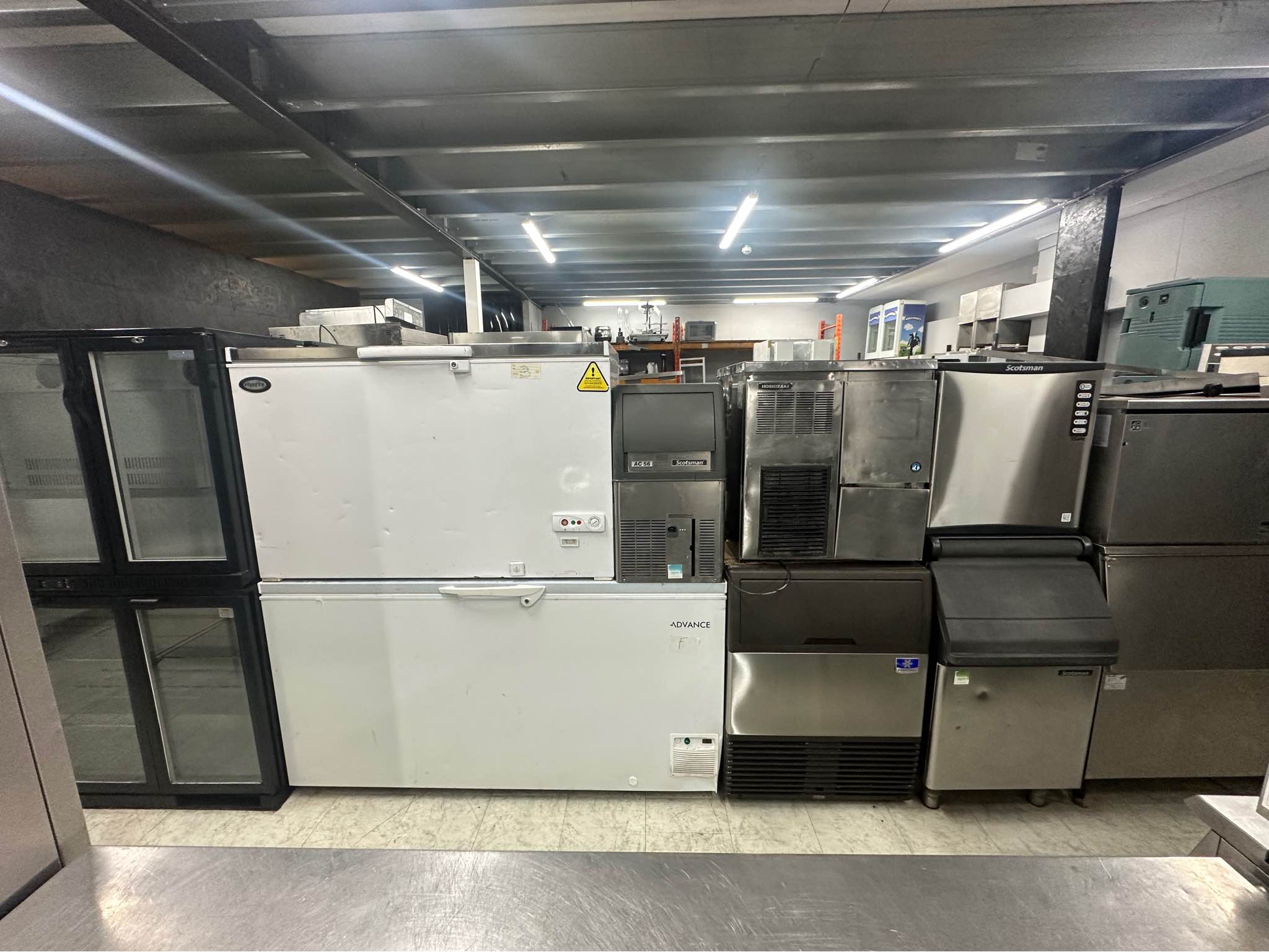Tyrell Daley Facebook ad: Catering equipment ice machine heat freezer under counter…