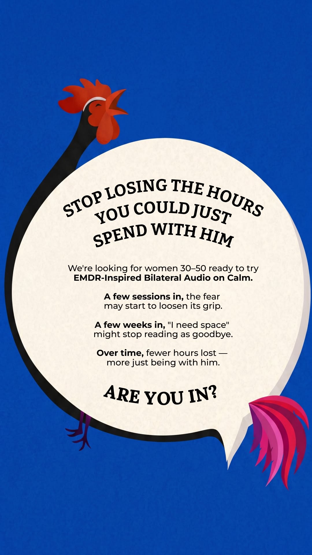 Calm Facebook ad