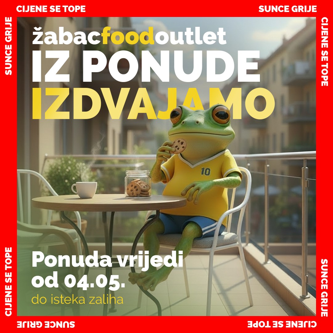 Žabac Food Outlet Facebook ad: Ovo nije onaj tip ponude koji čeka
