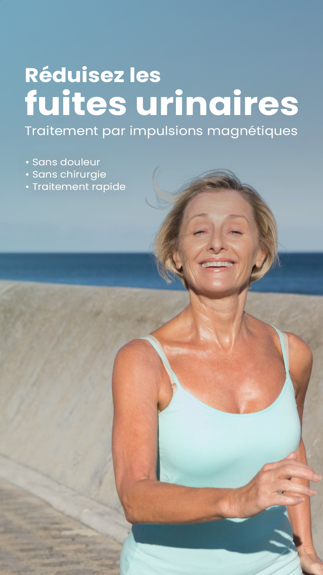 Institut Esthétique de Québec Facebook ad: Retrouvez votre continence