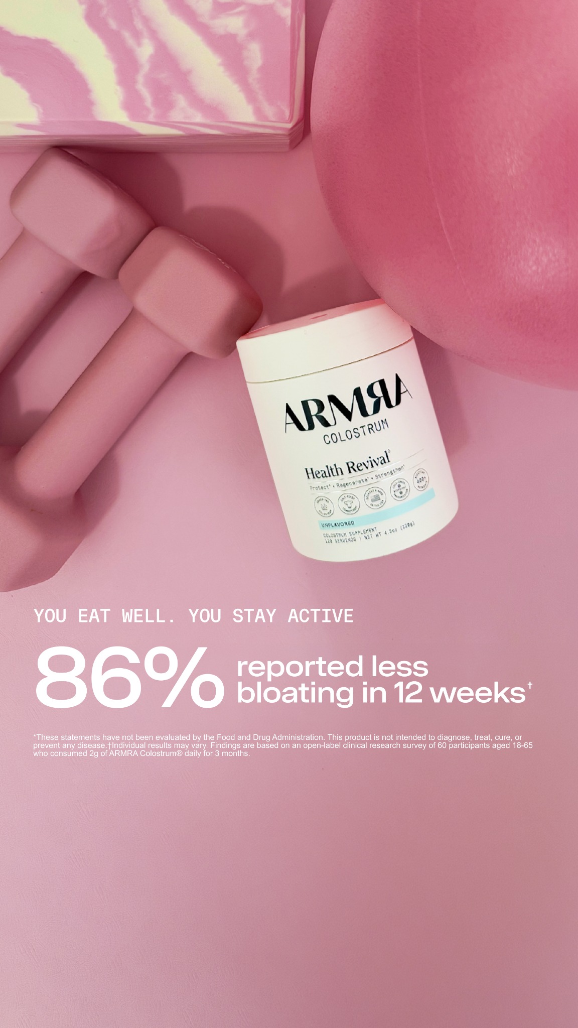 ARMRA Facebook ad