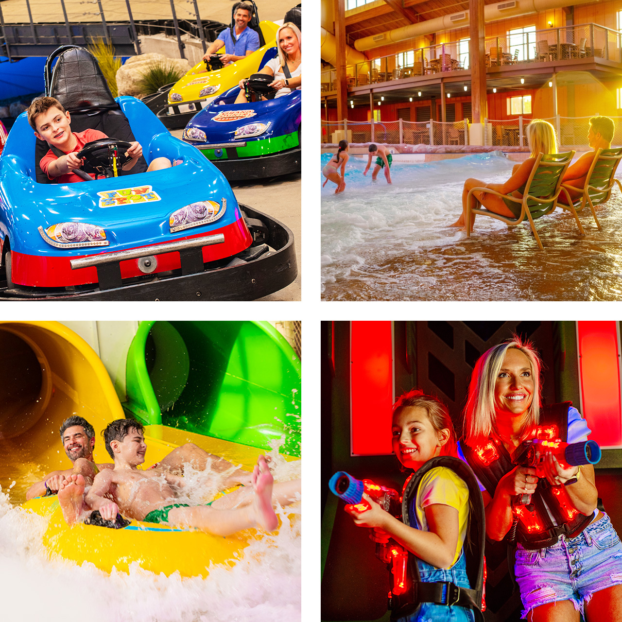 Grand Country Resort Facebook ad: 35% Off - Hot Summer Fun Family Package