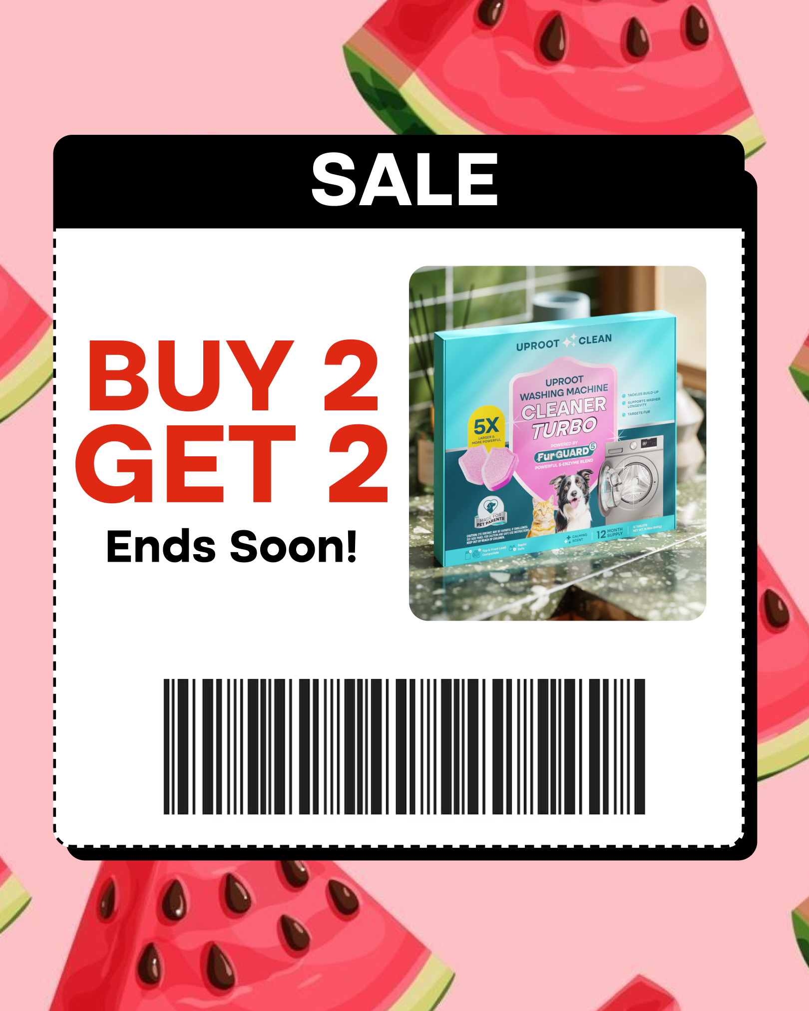 Uproot Clean Facebook ad
