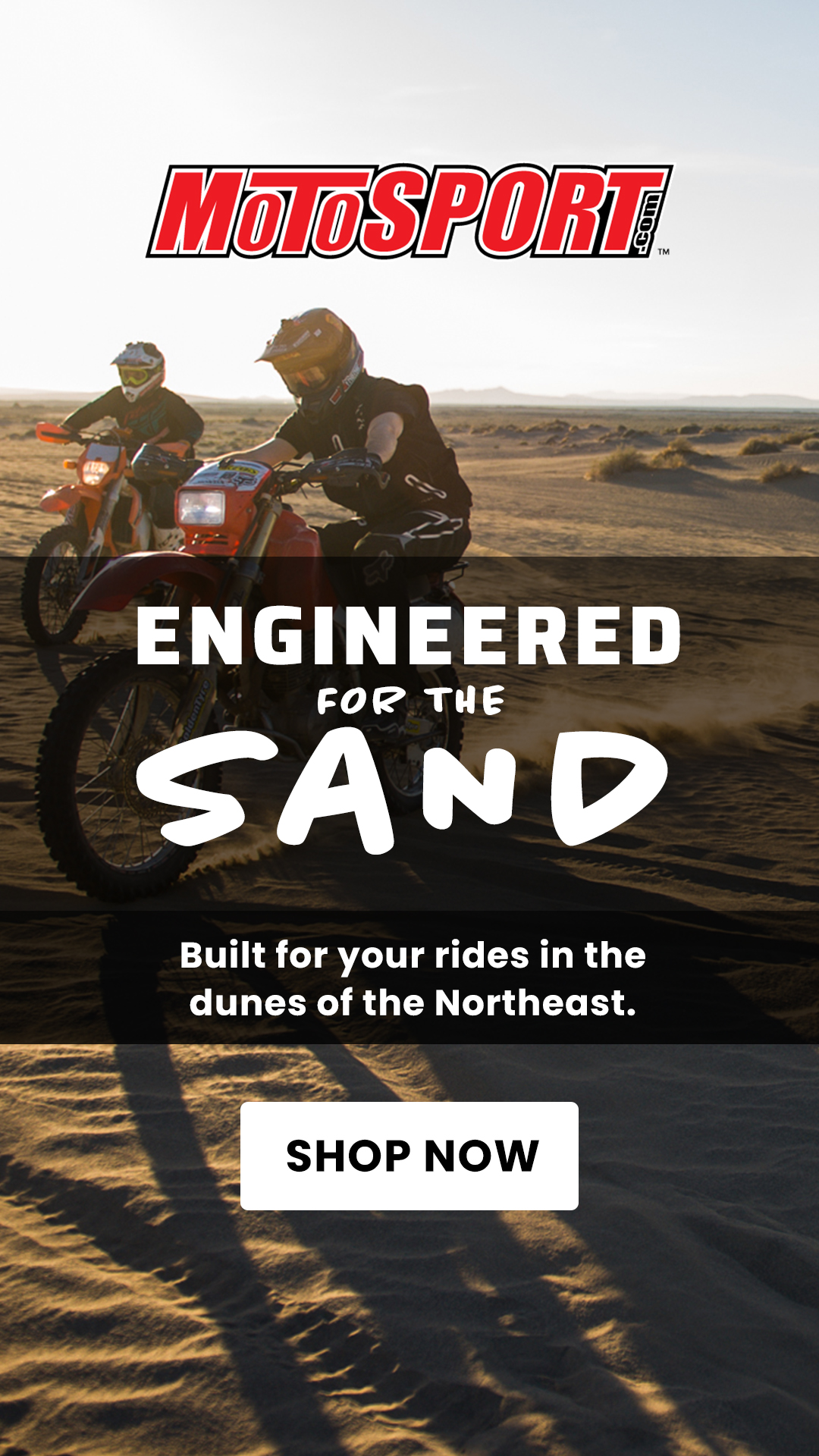 MotoSport Facebook ad