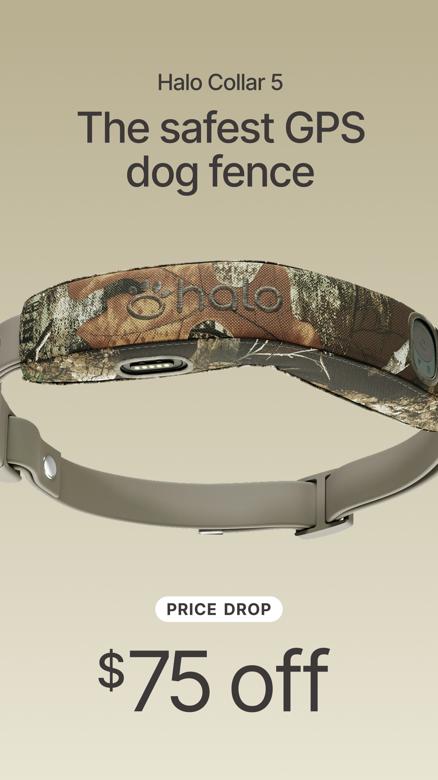 Halo Collar Facebook ad