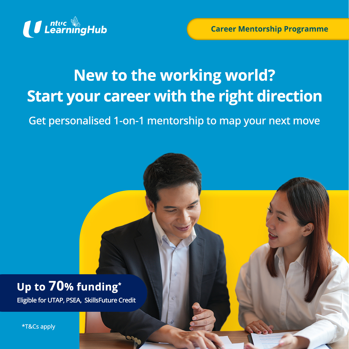 NTUC LearningHub Facebook ad