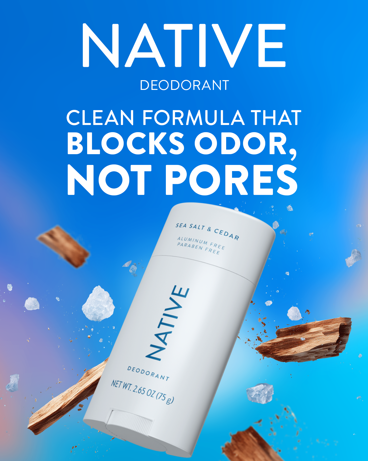 Native Facebook ad