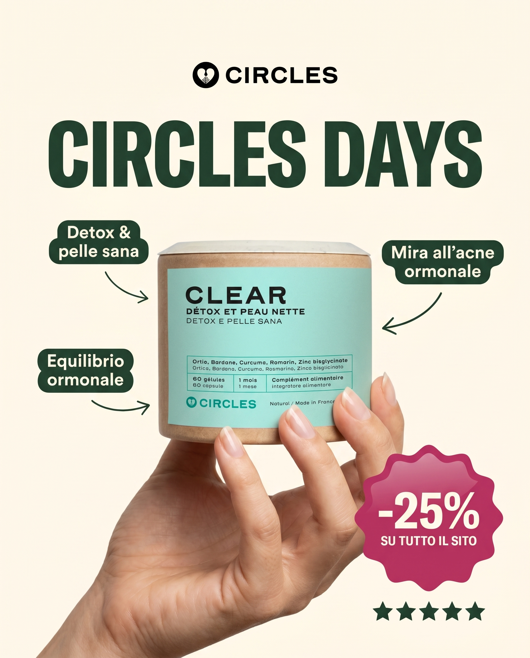 Circles Facebook ad