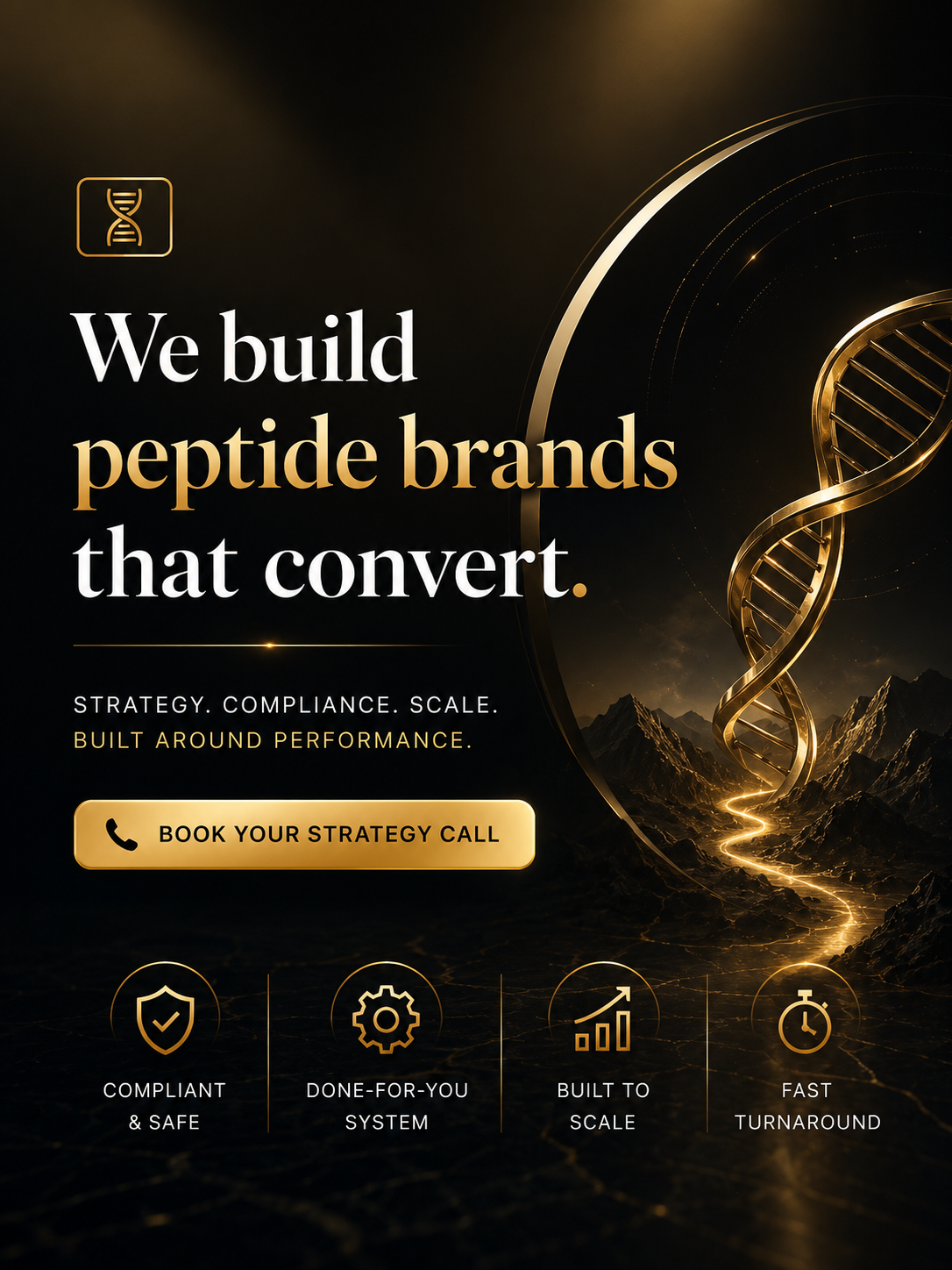 PeptBlueprint Facebook ad: We'll Build Your Entire Peptide Brand in 14 days, Or You…