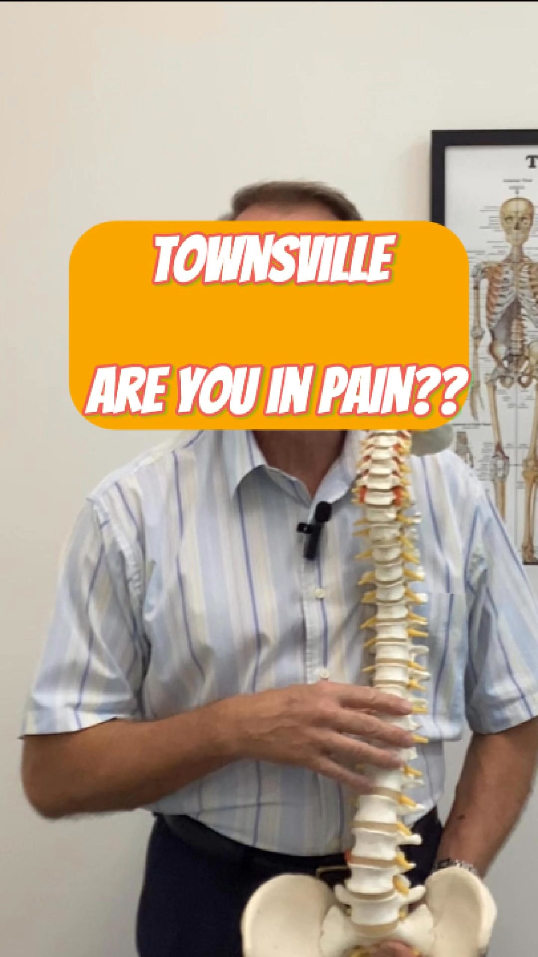 TLC Townsville Chiropractors Facebook ad from Nov 6, 2025