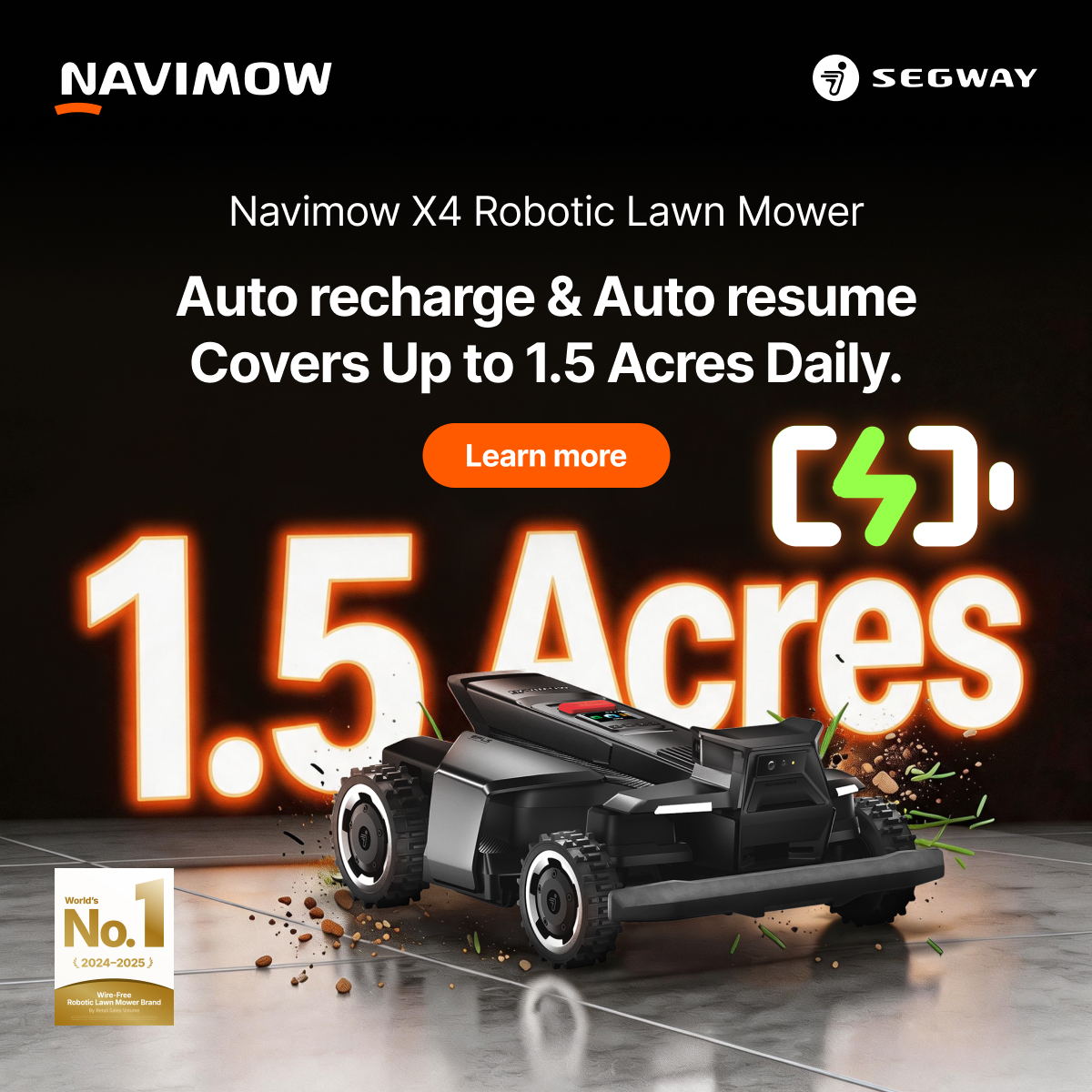Segway Navimow Facebook ad