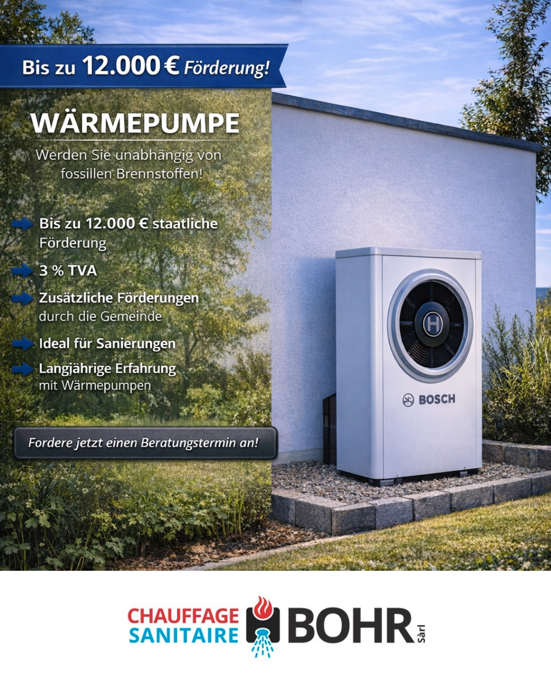 Chauffage-Sanitaire Bohr SARL Facebook ad