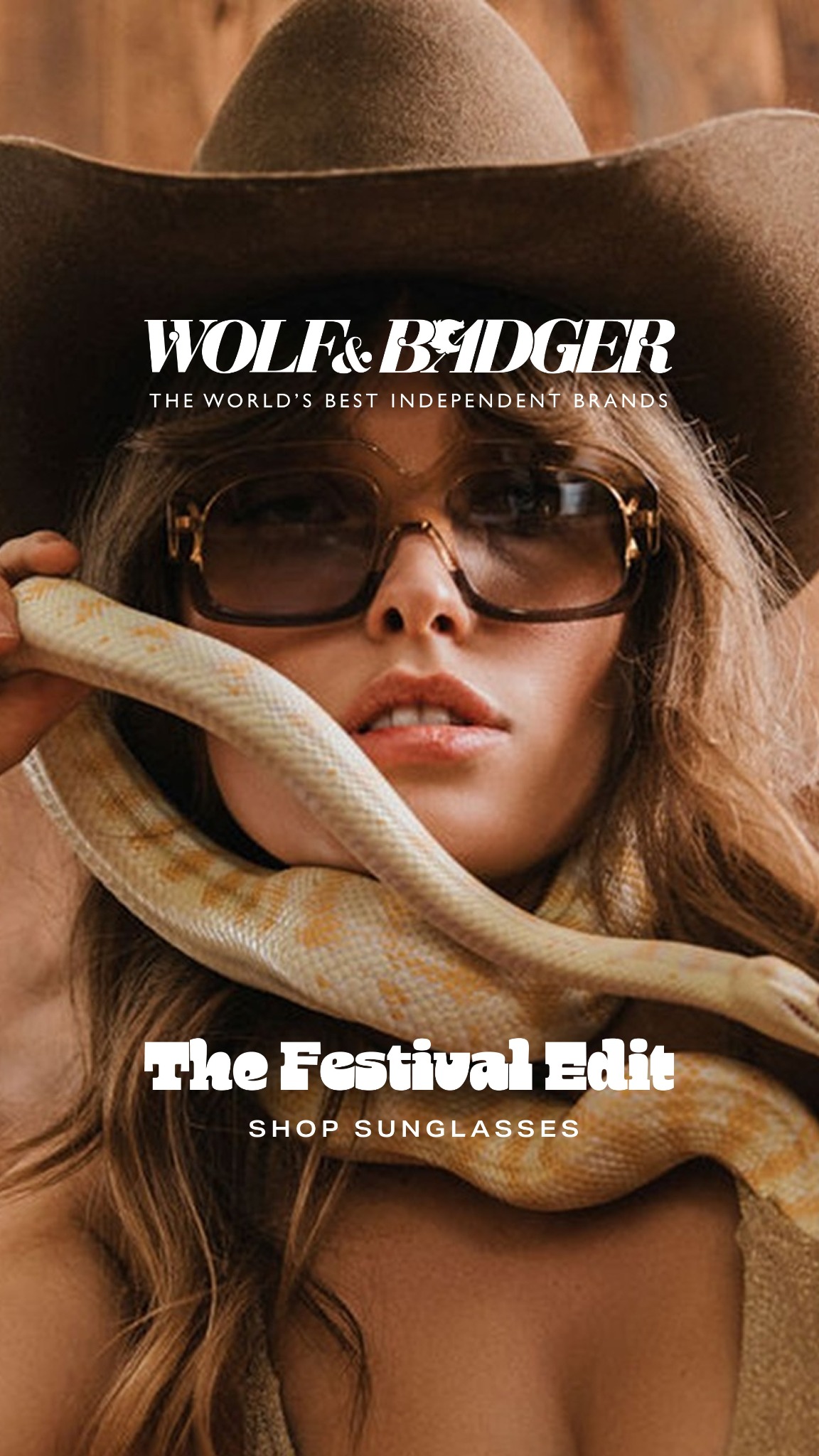 Wolf & Badger Facebook ad