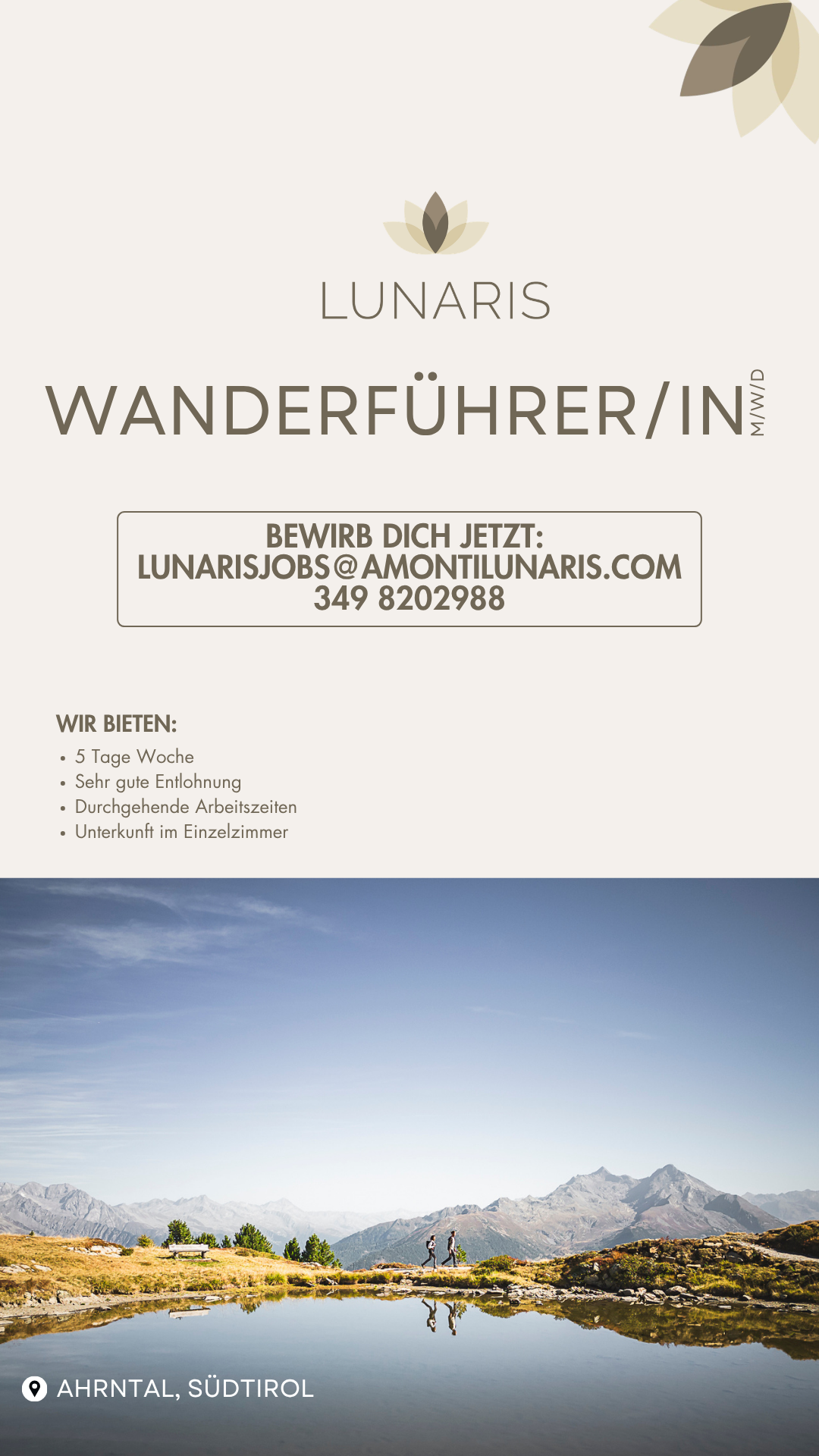 Lunaris Careers Facebook ad from May 4, 2026
