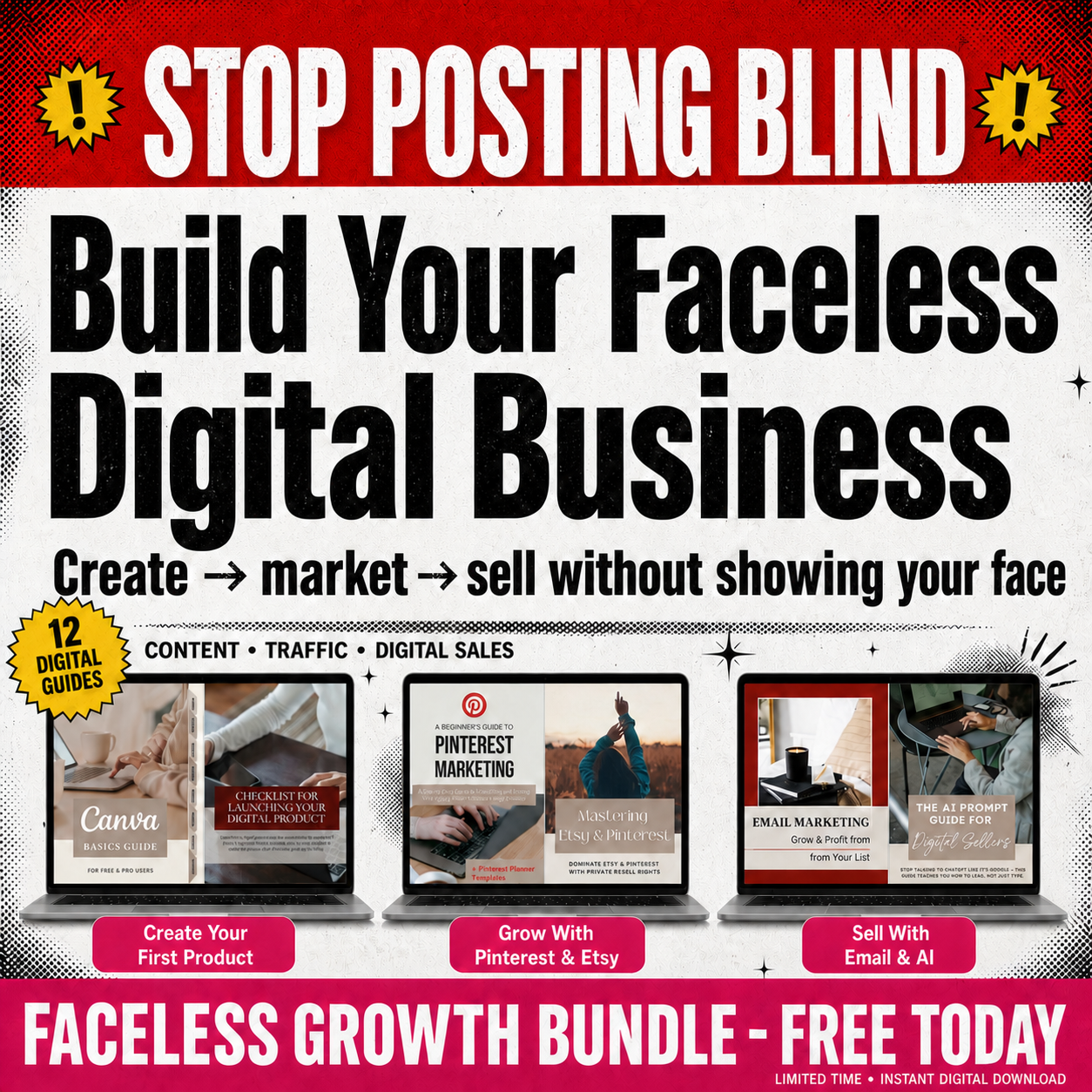 Faceless Profit Facebook ad