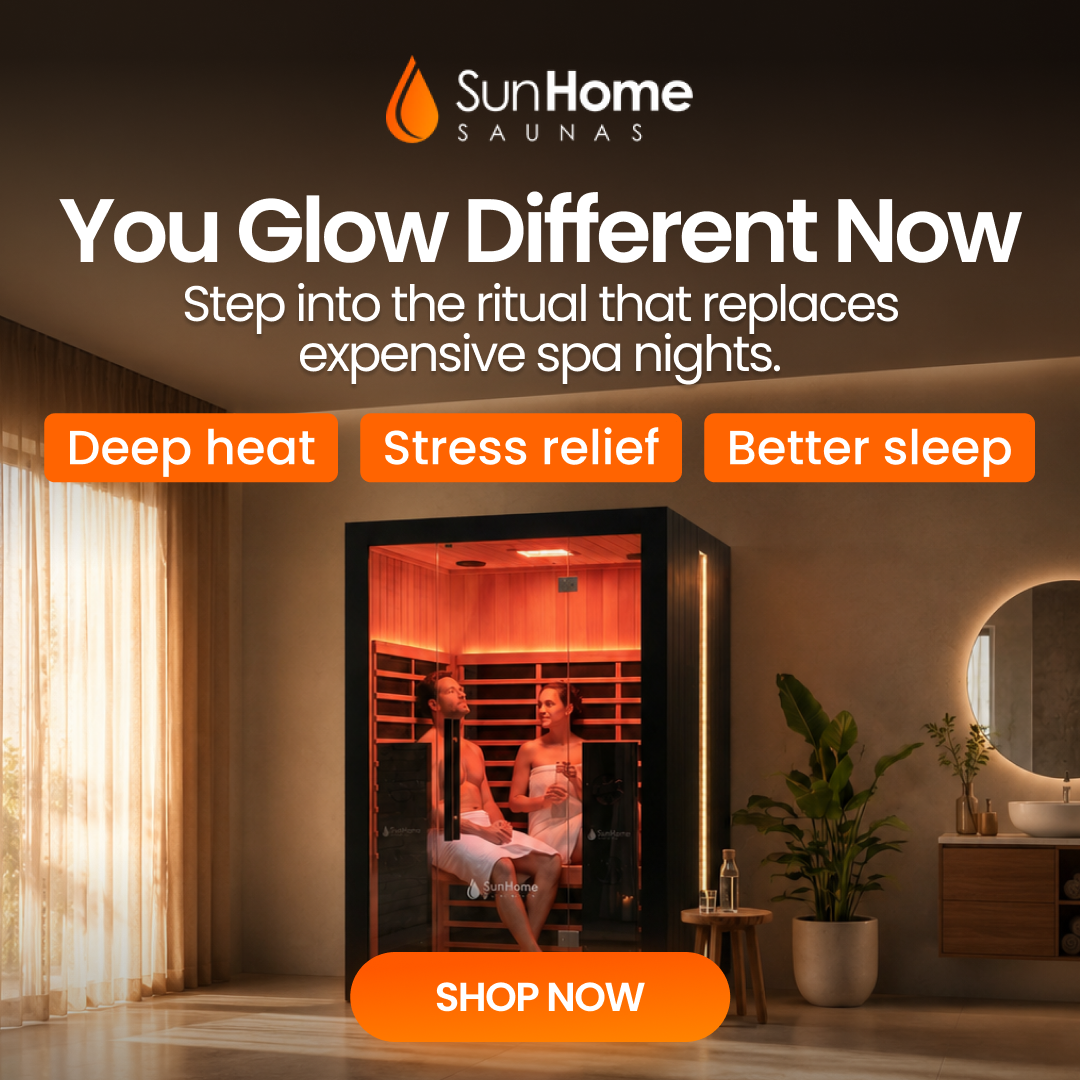 Sun Home Saunas Facebook ad