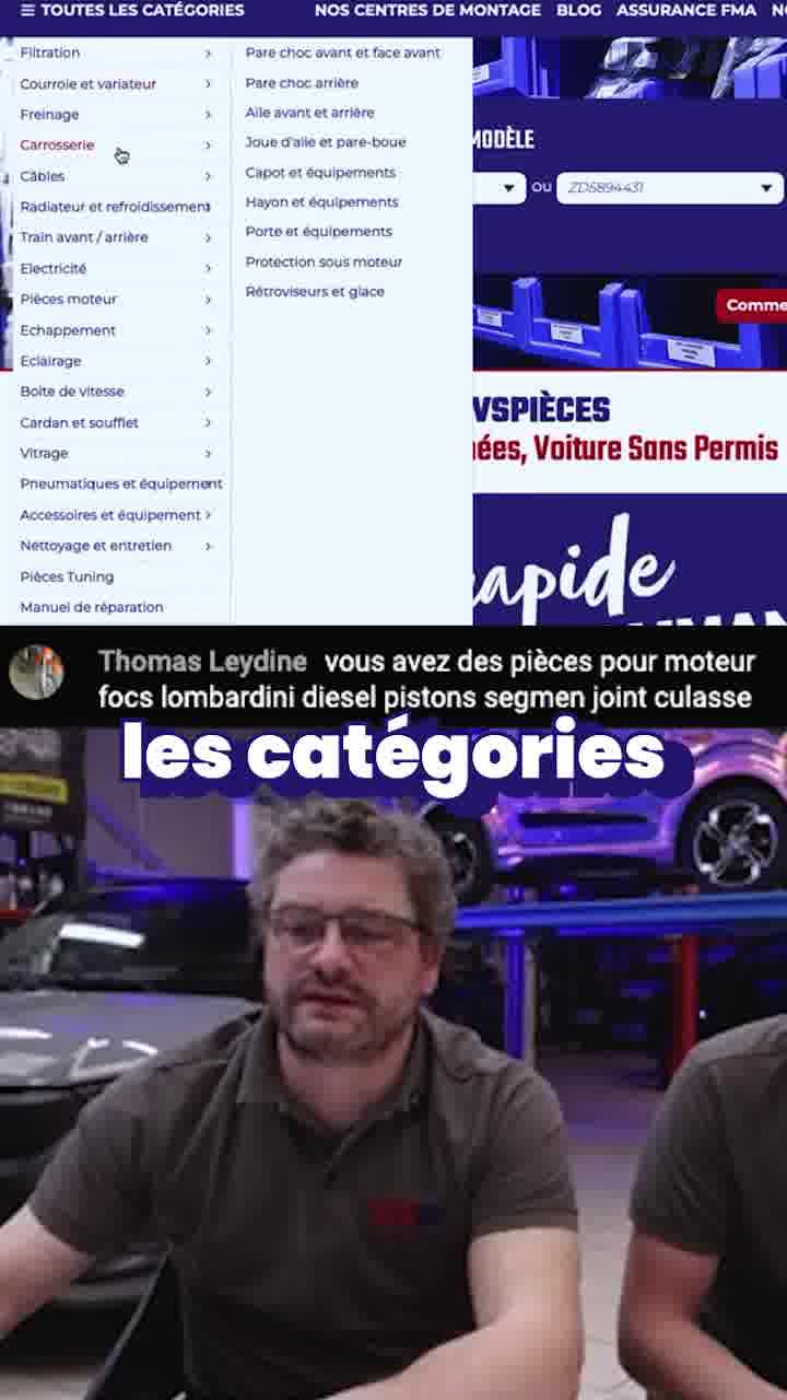 VSPièces Facebook ad: Besoin de pièces moteur pour Lombardini FOCS diesel…
