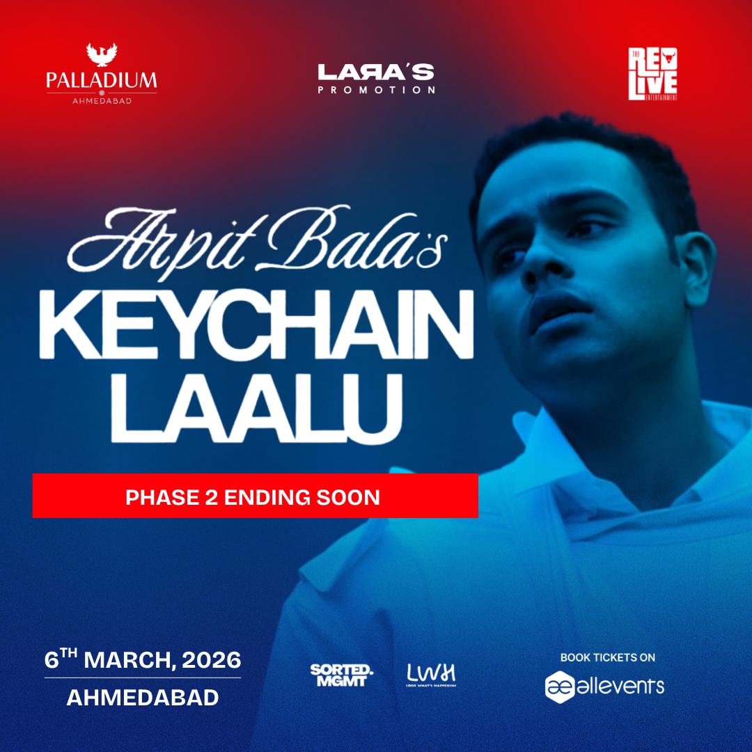AllEvents India Facebook ad: Ahmedabad, Limited tickets left for Arpit Bala -The…