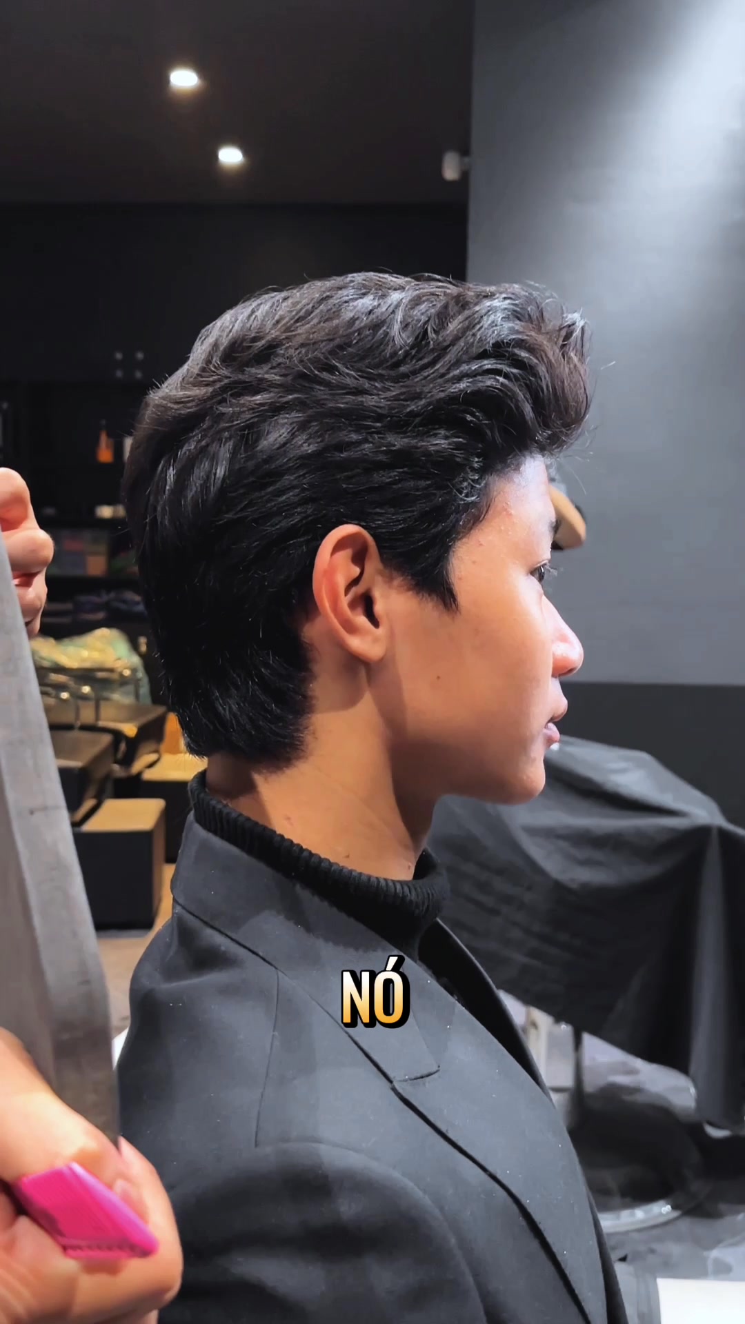 Level 1 Men's Hair Studio Facebook ad: Hoàn thiện thiết kế cho Khoa LC car