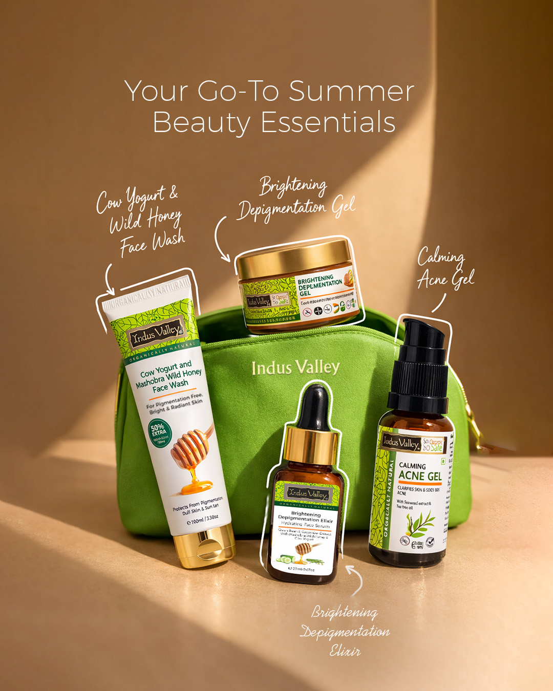 Indus Valley Organic Beauty Facebook ad