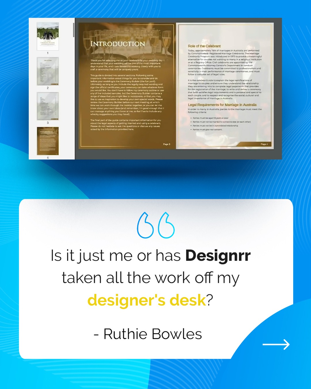 Designrr Facebook ad
