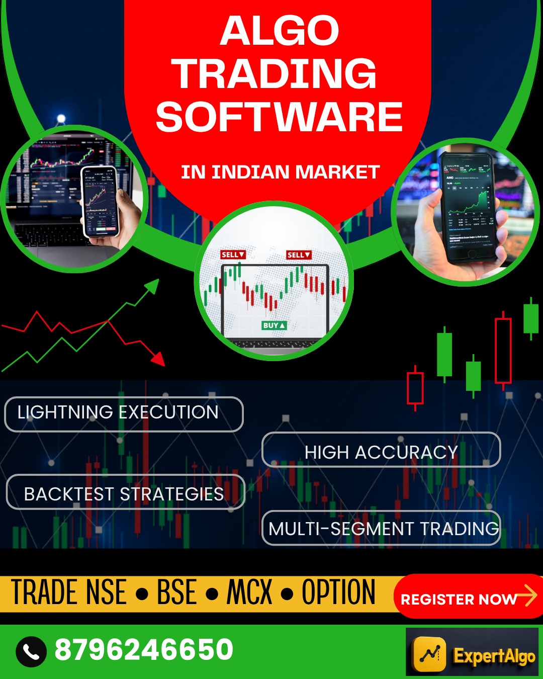 Expert technologies Facebook ad: Chat with us.