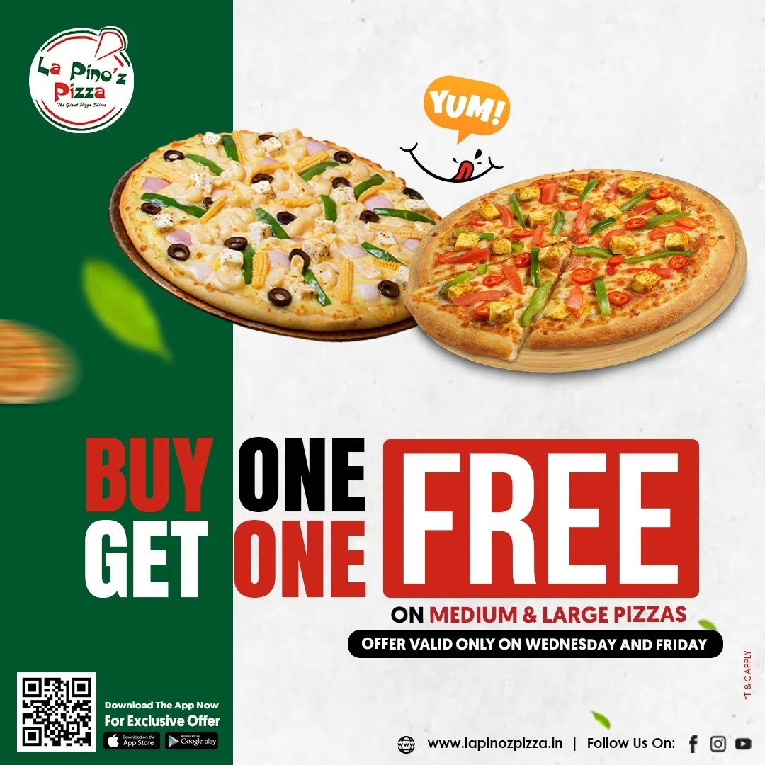 La Pino'z Pizza Facebook ad
