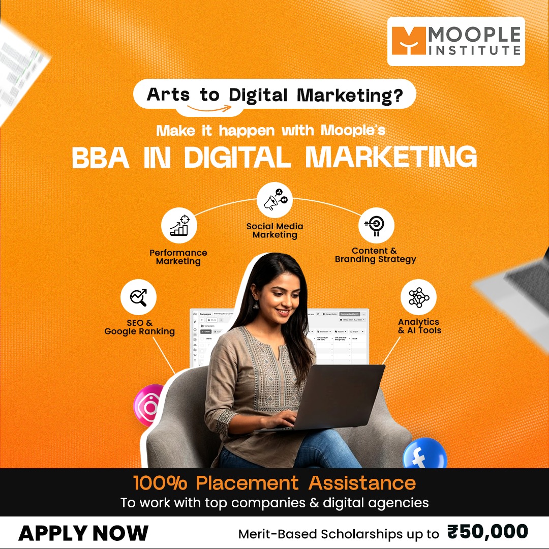 Moople - Institute of Animation and Design Facebook ad