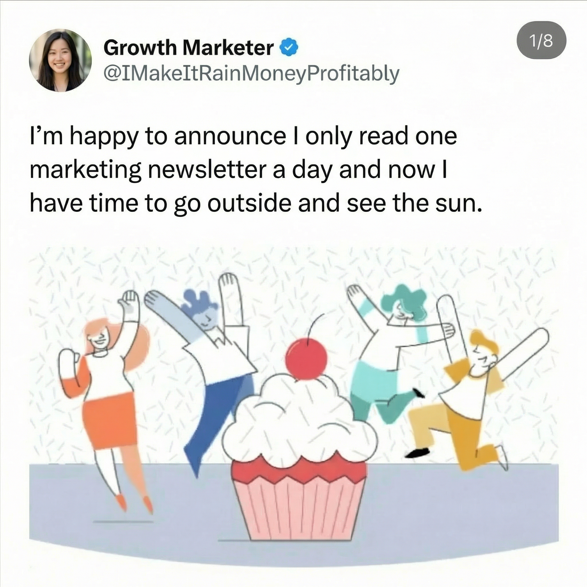 TLDR Newsletter Facebook ad