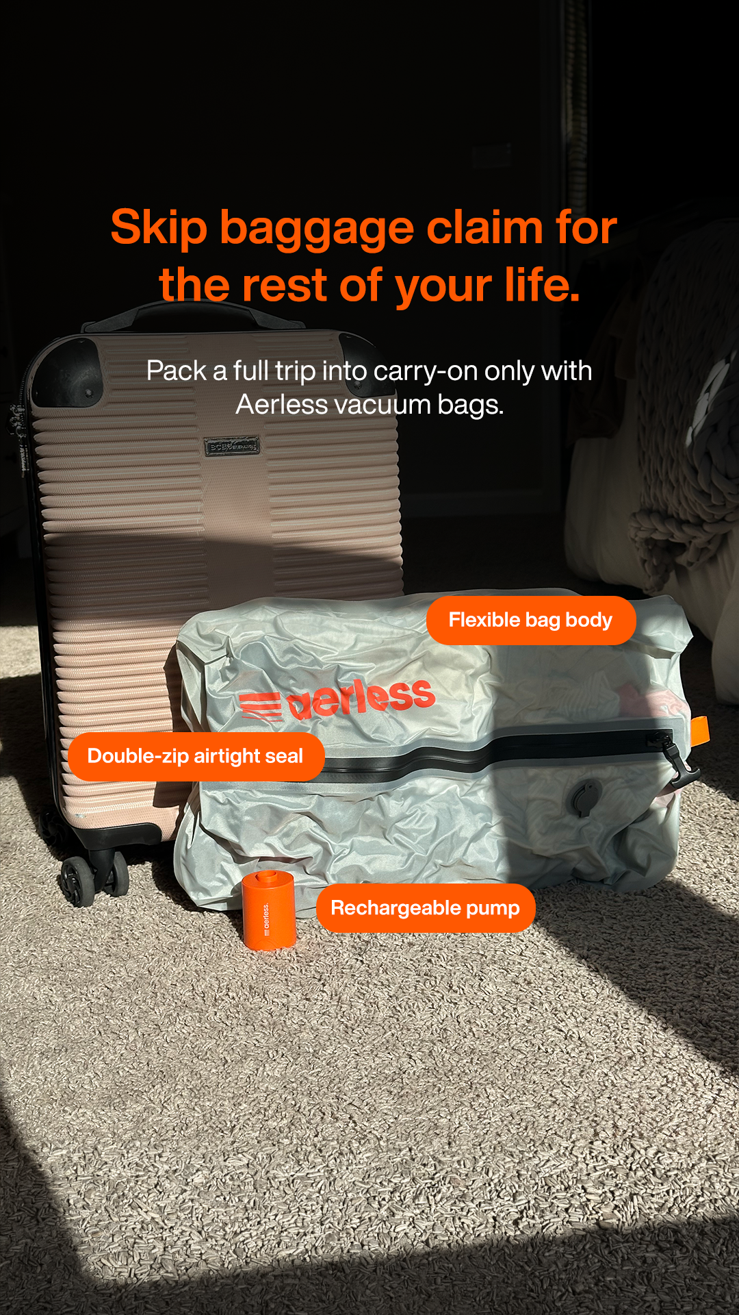 Aerless Facebook ad