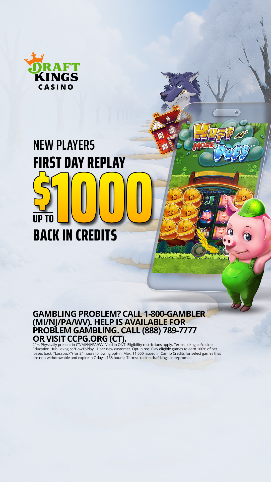 DraftKings Casino Facebook ad