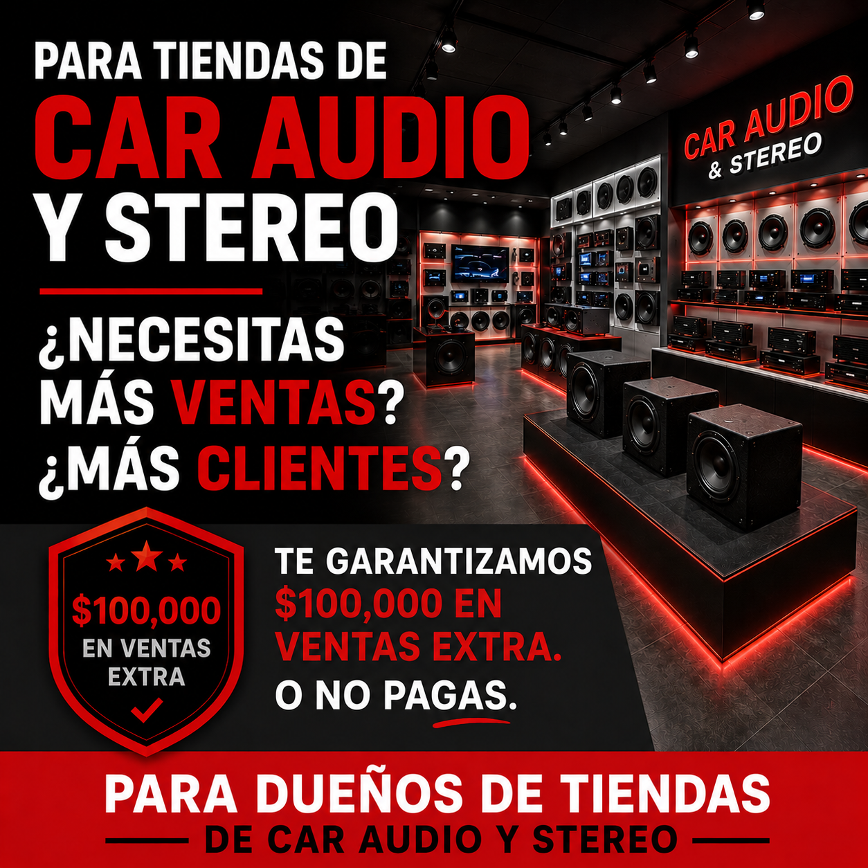 Future Cut Media - Raul Camarena Facebook ad: Lleva tu tienda de car audio al proximo nivel!