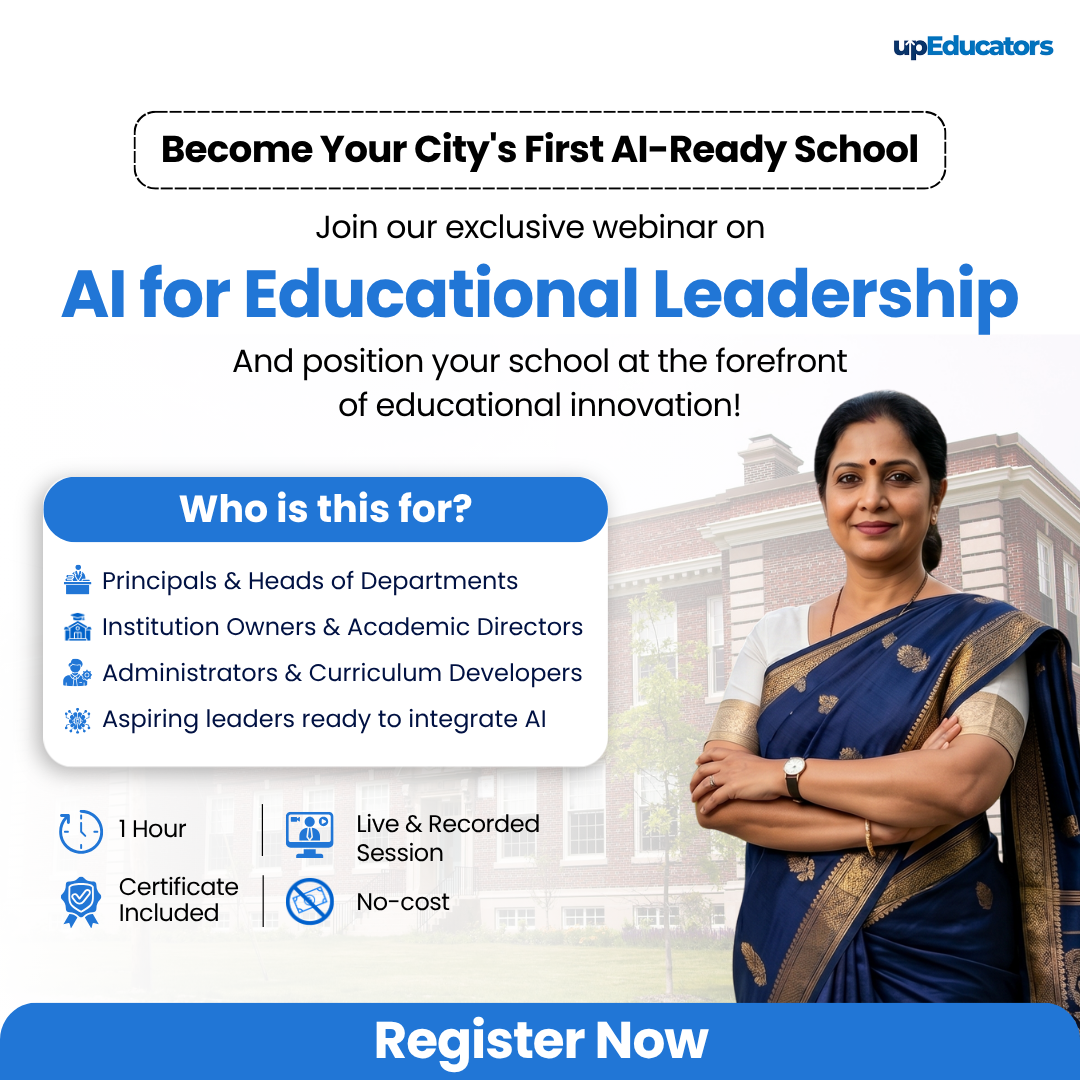 upEducators Academy Facebook ad