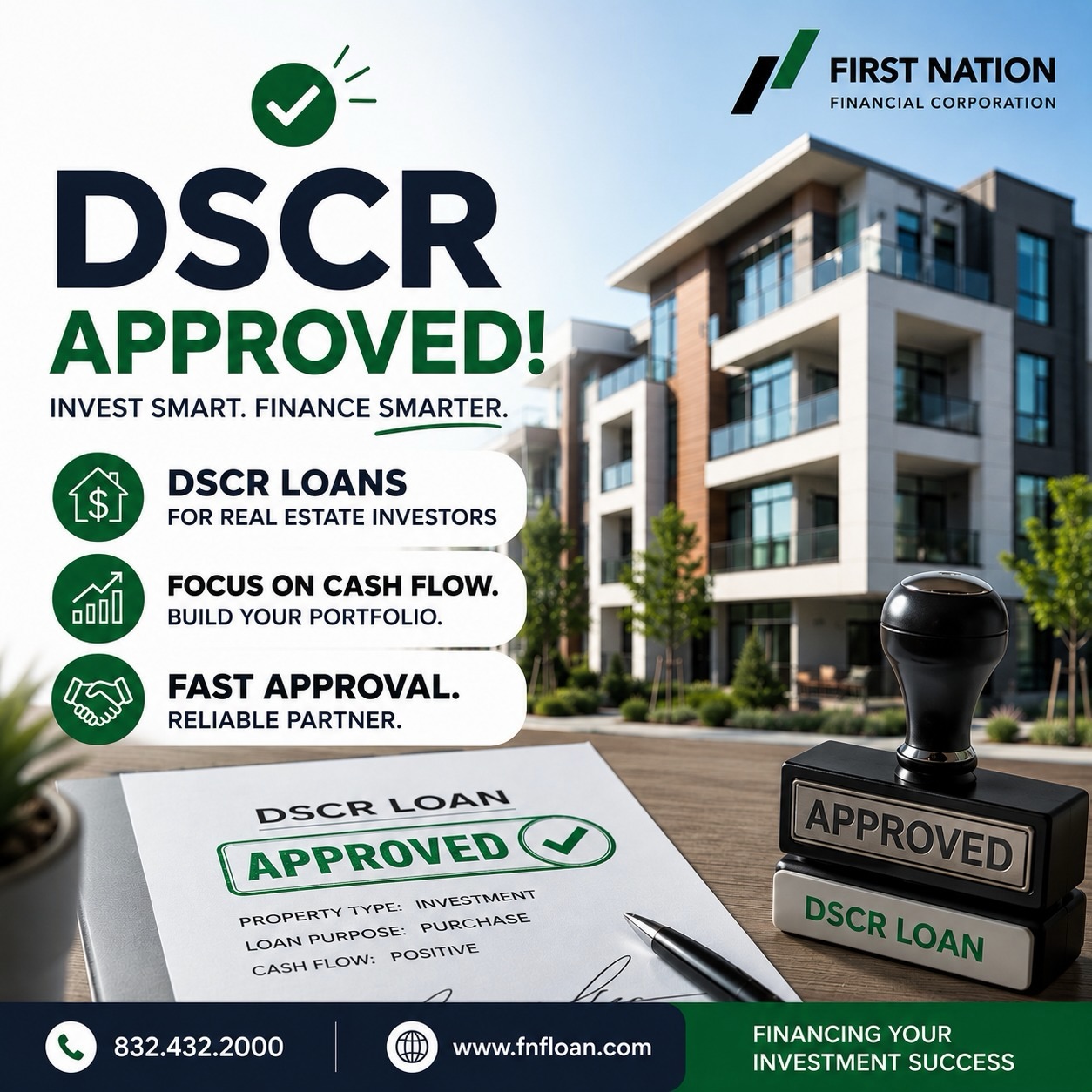First Nation Financial Corp. Facebook ad