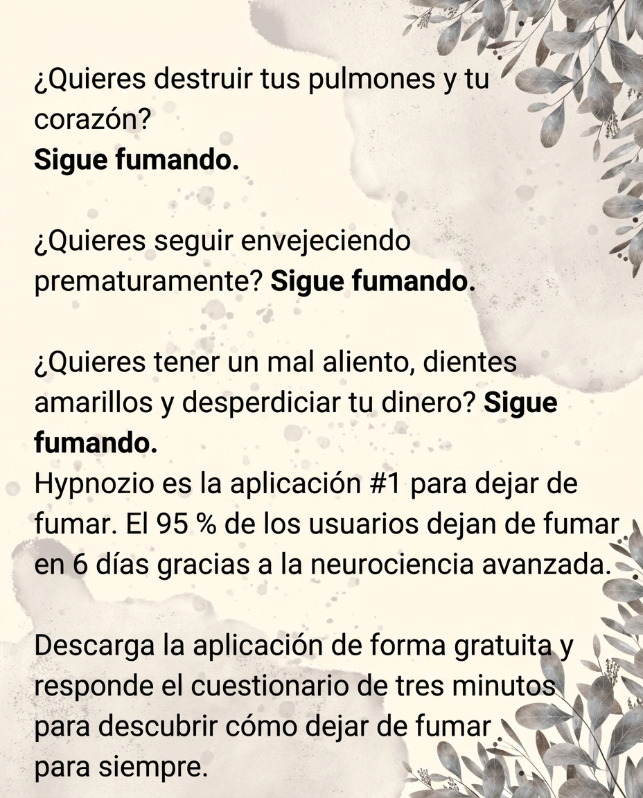 Hypnozio: power of hypnotherapy Facebook ad