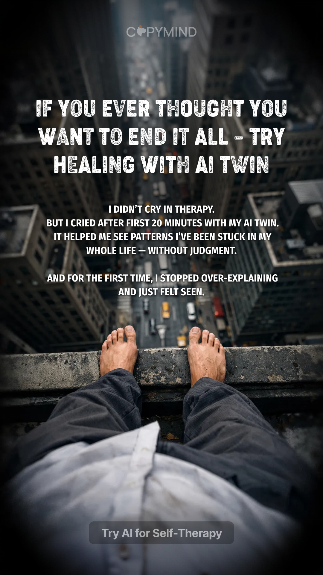 Copymind: my healing partner Facebook ad