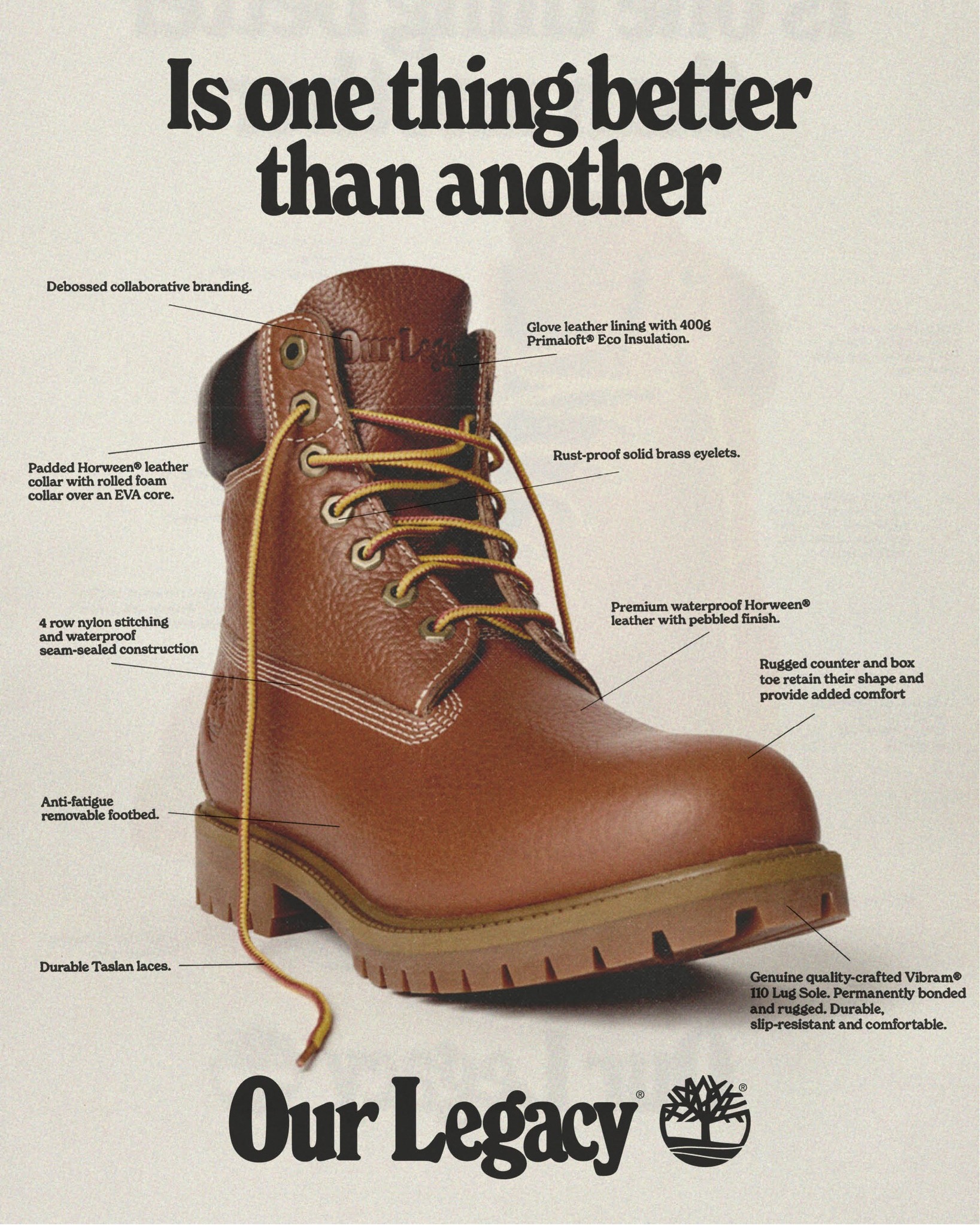 Timberland Facebook ad: Timberland y Our Legacy, una colaboración que propone…