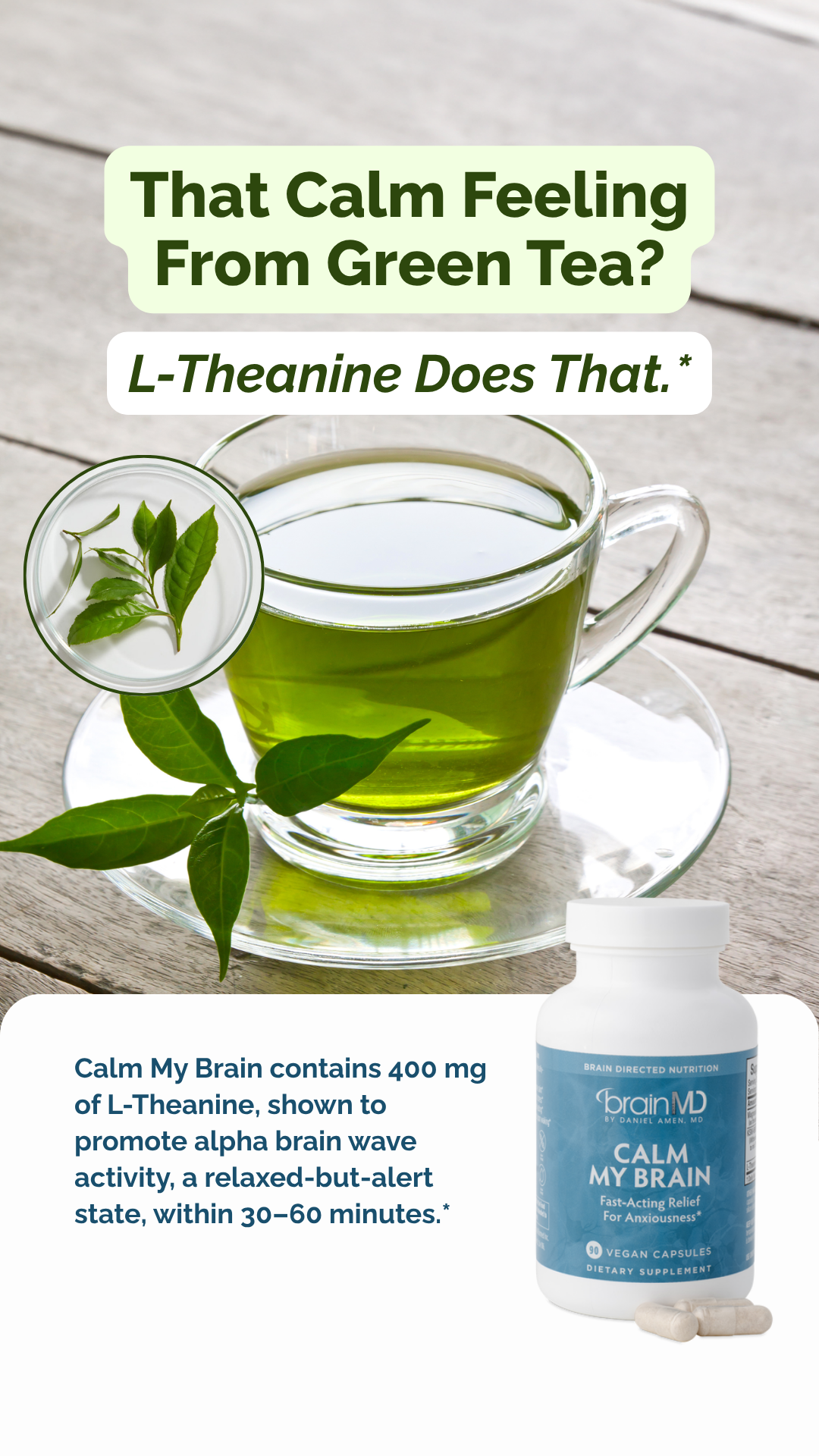 BrainMD Health Facebook ad