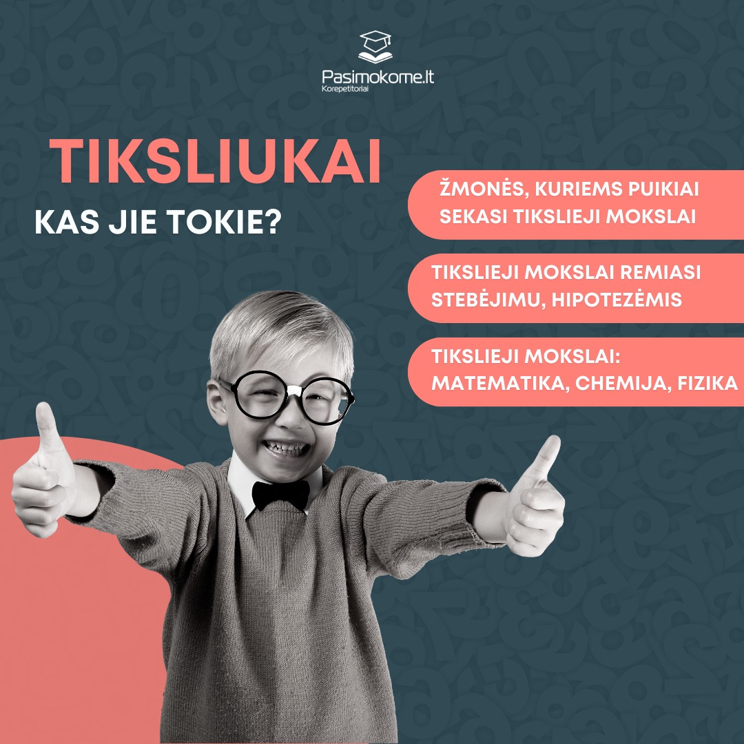 Pasimokome.lt korepetitoriai Facebook ad