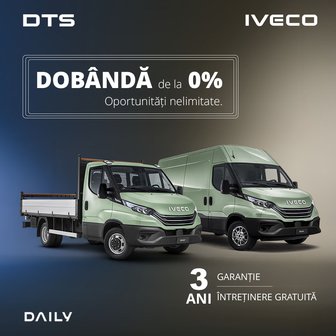 Dutch Truck Services Facebook ad: Dobândă FIXĂ de la 0%