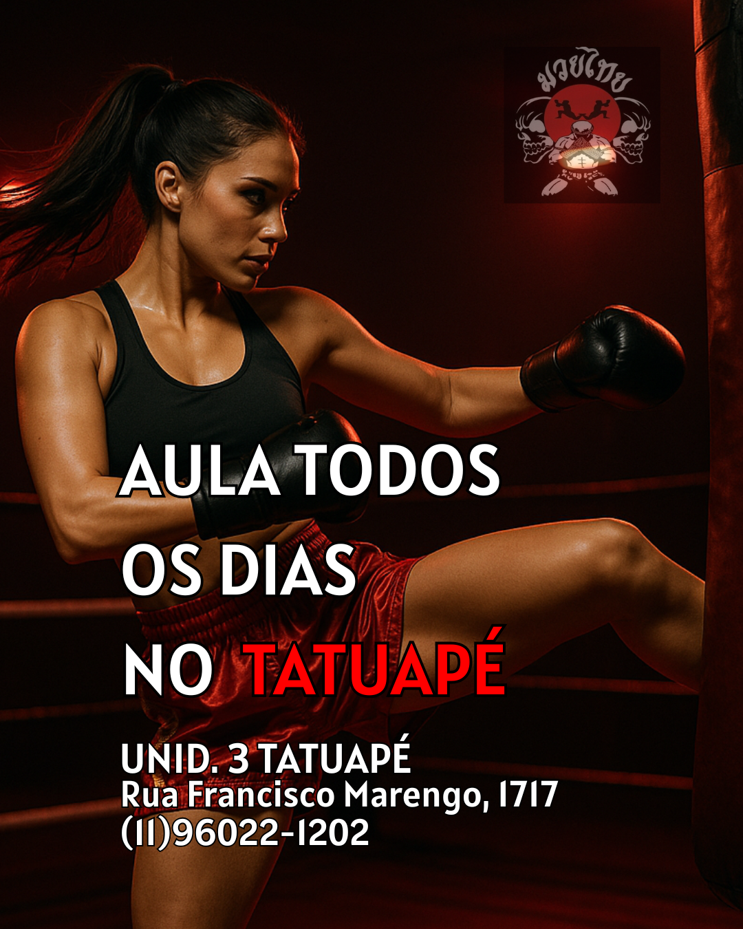 Rogatto Muaythai Gym - Unid. Tatuapé Facebook ad: Converse conosco