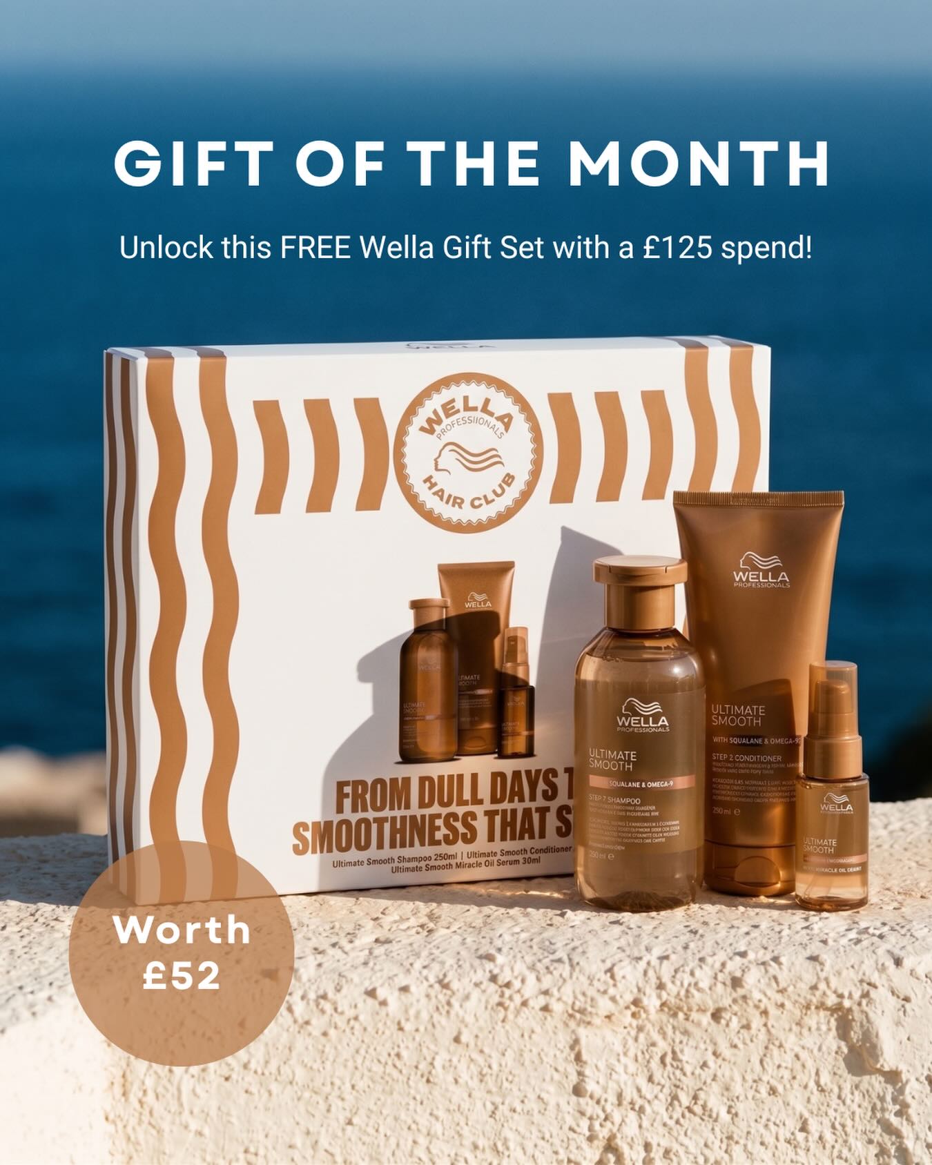OTB Hair Facebook ad: Spend £125 or more and receive a FREE…