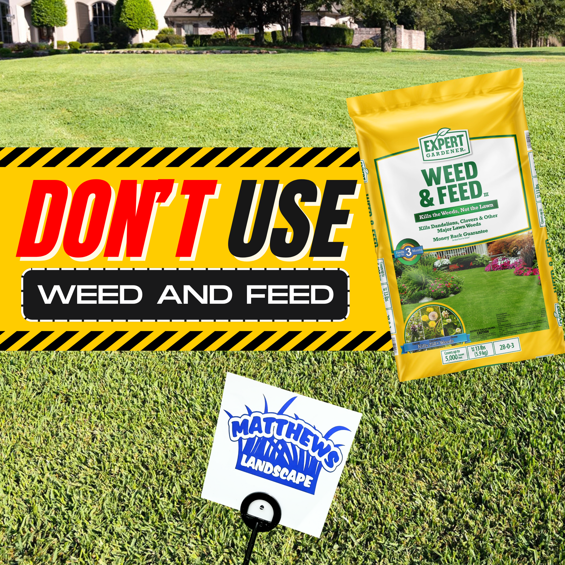 Matthews Landscape Facebook ad